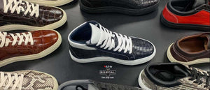 Luxury sneakers 9 exotic skins