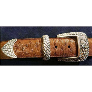 BREDAL/Deegan Silver Gator 35 mm,Silver buckles men35 mm m/stjerne uten pin