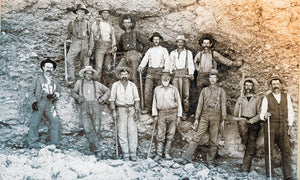 Levi's - gold miners in San Francisco in the 1890s