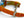 Orange watch strap for Panerai