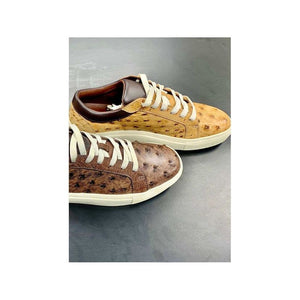 Ostrich Full Quiell Sneakers - The Preppy,SneakersBronse