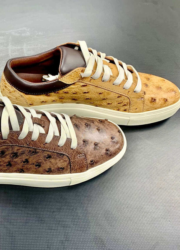 Ostrich Full Quiell Sneakers - The Preppy