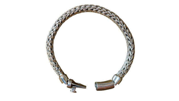 Rope Silver Bracelet