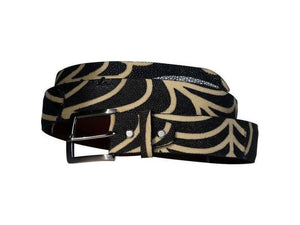 BAD by BREDAL. Fashion Stingray. Limited Edition,Luxury belts womensBrown Spider