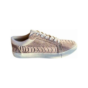 Ostrich Leg Nubuck Sneakers - The matchmaker,SneakersTan