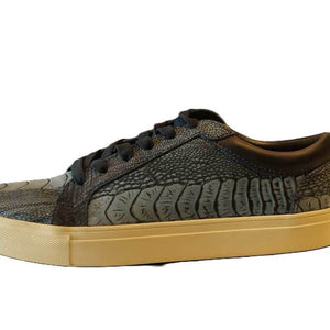 Ostrich Leg Nubuck Sneakers - The matchmaker,SneakersDenim