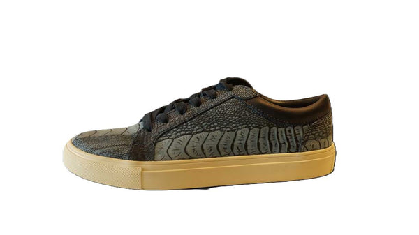 Ostrich Leg Nubuck Sneakers - The matchmaker,Sneakers