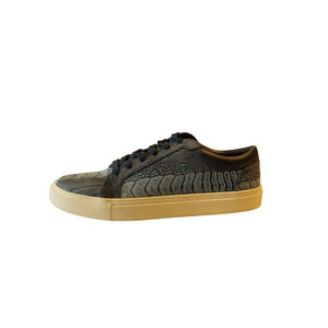 Ostrich Leg Nubuck Sneakers - The matchmaker,Sneakers Denim