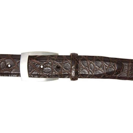 City - Silver buckle 35 mm,Silver buckles menGlossy
