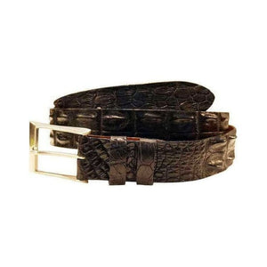 Crocodile Hornback. 38 mm. Men,Luxury belts menBlack
