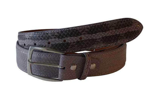 BREDAL Luxury belts womens Taupe BAD by BREDAL . Fashion Watersnake.  Limited Edition